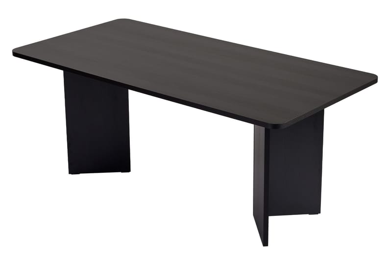 Cadron Matbord 180 cm Rektangulär - Trä Svart - Möbler - Bord & matgrupp - Matbord & köksbord