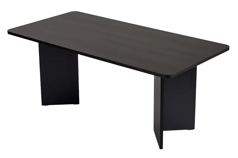 Cadron Matbord 180 cm Rektangulär - Trä Svart - Möbler - Bord & matgrupp - Matbord & köksbord