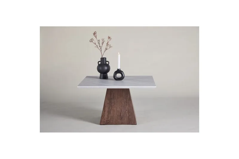 Cael Soffbord 80x80 cm - Ljusgrå - Möbler - Bord & matgrupp - Soffbord