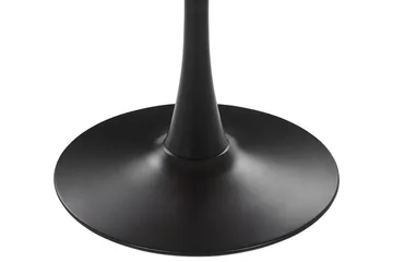 Calmar Matbord 90 cm Rund - Ljusbrun/Svart - Möbler - Bord & matgrupp - Matbord & köksbord