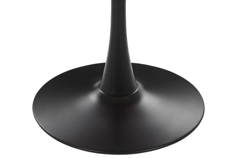 Calmar Matbord 90 cm Rund - Ljusbrun/Svart - Möbler - Bord & matgrupp - Matbord & köksbord