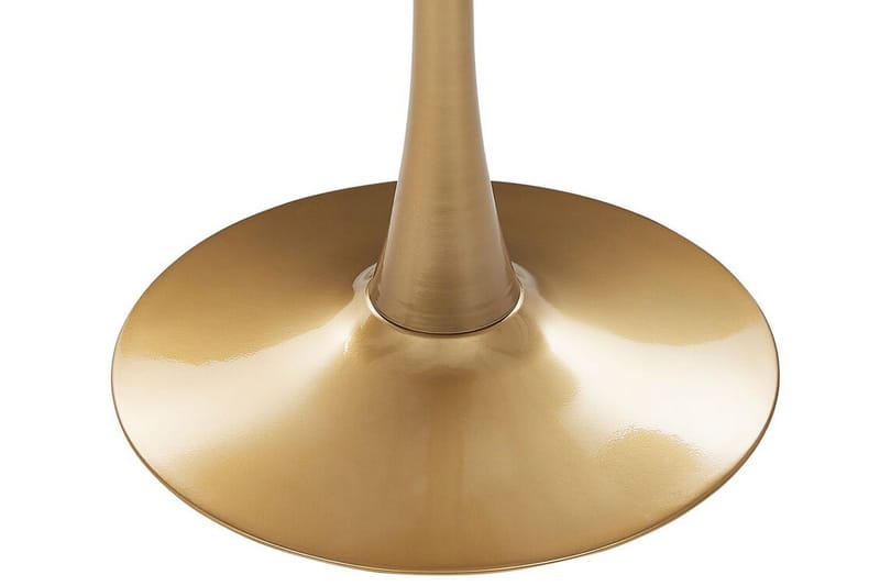 Calmar Matbord 90 cm Rund - Vit/Guld - Möbler - Bord & matgrupp - Matbord & köksbord