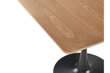 Calmar Matbord 90x90 cm - Ljusbrun/Svart - Möbler - Bord & matgrupp - Matbord & köksbord