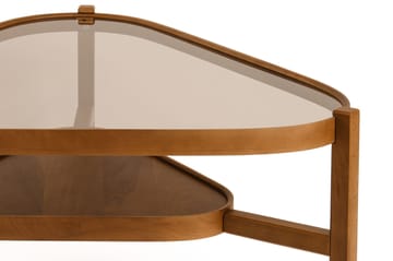 Capella Soffbord 95x48x95 cm - Valnöt - Möbler - Bord & matgrupp - Soffbord