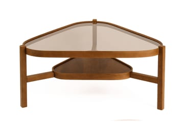 Capella Soffbord 95x48x95 cm - Valnöt - Möbler - Bord & matgrupp - Soffbord