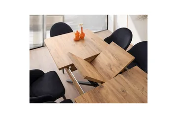 Cassel Matbord 160 cm Rektangulär - Brun - Möbler - Bord & matgrupp - Matbord & köksbord