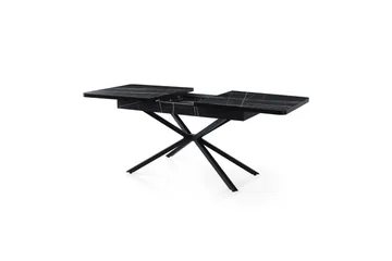 Cassel Matbord 160 cm Rektangulär - Svart/Vit - Möbler - Bord & matgrupp - Matbord & köksbord