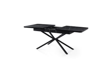 Cassel Matbord 160 cm Rektangulär - Svart/Vit - Möbler - Bord & matgrupp - Matbord & köksbord