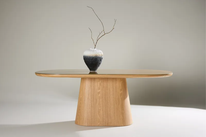 Castor Matbord 200 cm Oval - Natur - Möbler - Bord & matgrupp - Matbord & köksbord