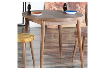 Cavuria Matbord 90 cm Rund - Valnöt - Möbler - Bord & matgrupp - Matbord & köksbord