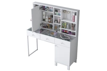 Ceris Sminkbord 120 cm - Vit - Möbler - Bord & matgrupp - Sminkbord & toalettbord
