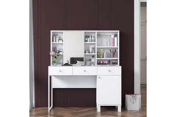 Ceris Sminkbord 120 cm - Vit - Möbler - Bord & matgrupp - Sminkbord & toalettbord