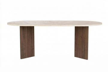 Ceylin Matbord 200x75x90 cm - Travertine Walnut - Möbler - Bord & matgrupp - Matbord & köksbord