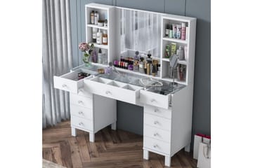 Ceylon Sminkbord 120 cm - Vit - Möbler - Bord & matgrupp - Sminkbord & toalettbord