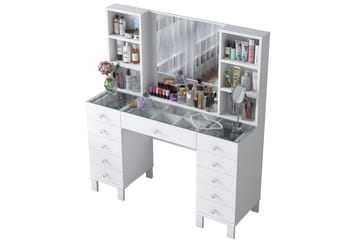 Ceylon Sminkbord 120 cm - Vit - Möbler - Bord & matgrupp - Sminkbord & toalettbord