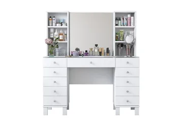 Ceylon Sminkbord 120 cm - Vit - Möbler - Bord & matgrupp - Sminkbord & toalettbord