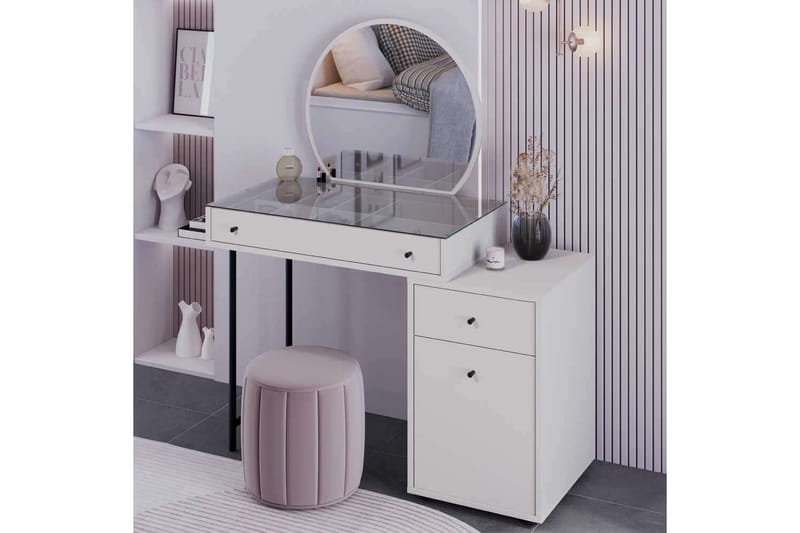 Ceylon Sminkbord 67 cm - Mink - Möbler - Bord & matgrupp - Sminkbord & toalettbord