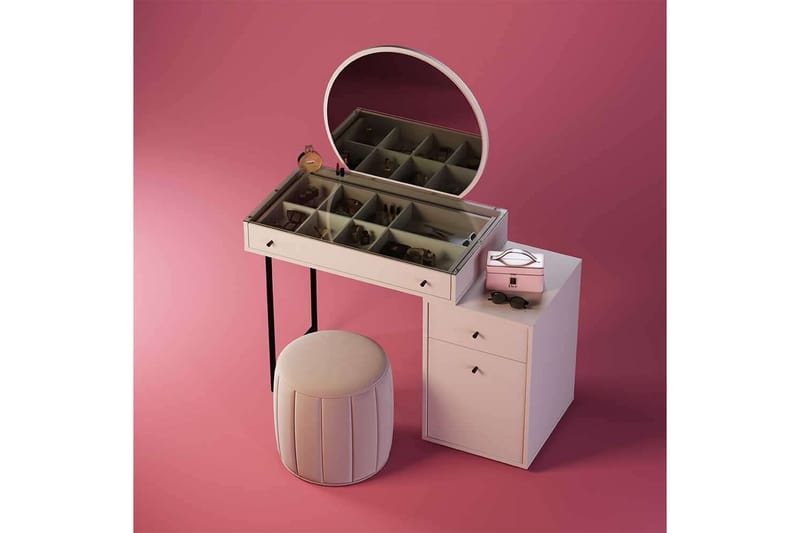 Ceylon Sminkbord 67 cm - Mink - Möbler - Bord & matgrupp - Sminkbord & toalettbord