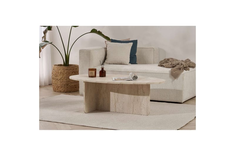 Ceyra Soffbord 120 cm - Beige - Möbler - Bord & matgrupp - Soffbord