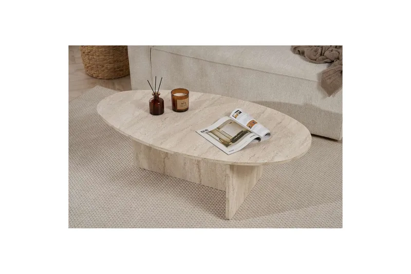 Ceyra Soffbord 120 cm - Beige - Möbler - Bord & matgrupp - Soffbord