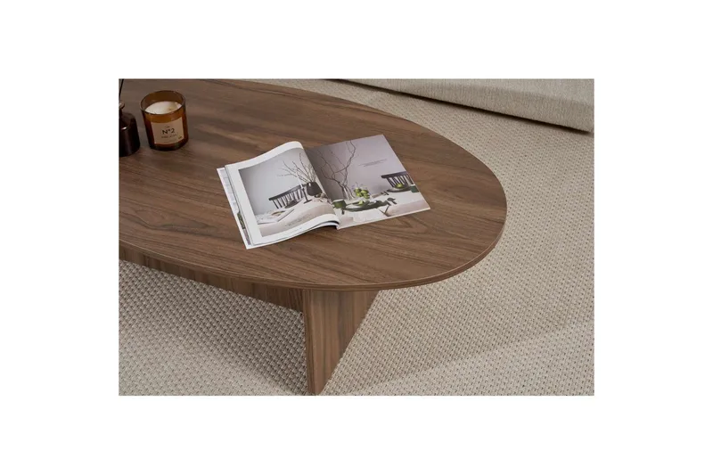 Ceyra Soffbord 120 cm - Valnöt - Möbler - Bord & matgrupp - Soffbord