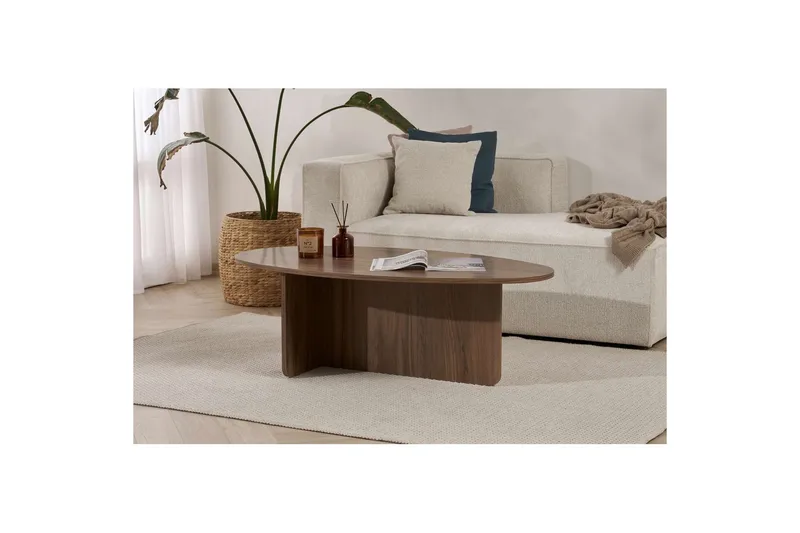 Ceyra Soffbord 120 cm - Valnöt - Möbler - Bord & matgrupp - Soffbord