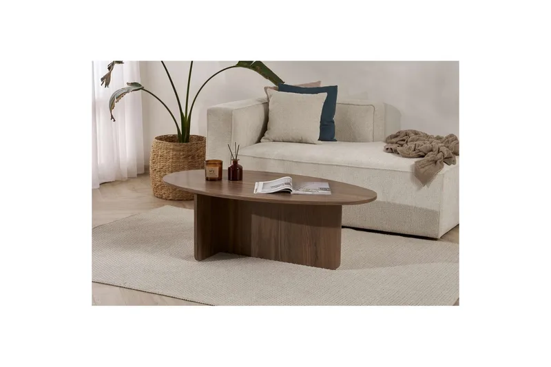 Ceyra Soffbord 120 cm - Valnöt - Möbler - Bord & matgrupp - Soffbord