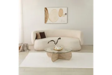 Chaino Soffbord 90 cm - Beige - Möbler - Bord & matgrupp - Soffbord