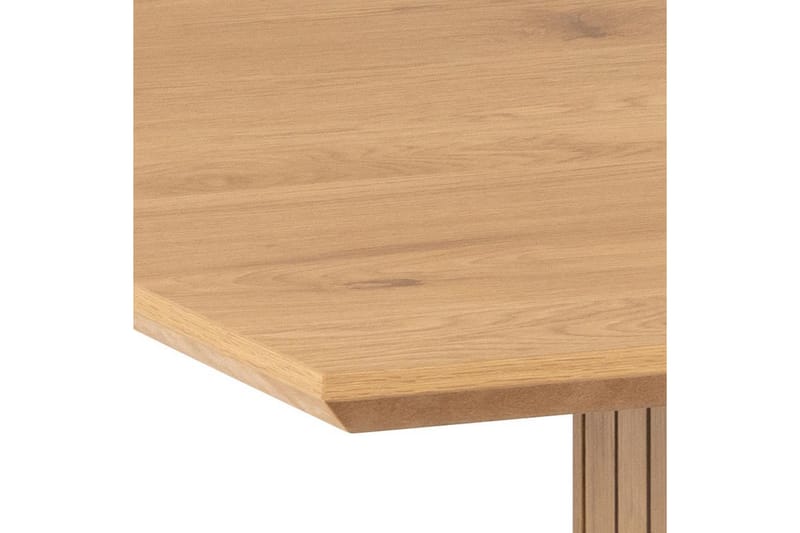 Colima Stort Rektangulärt Matbord 210 cm med Trä- och Ekutseende - Brun - Möbler - Bord & matgrupp - Matbord & köksbord
