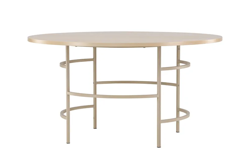 Copenhagen Matbord 140 cm Rund - Whitewash - Möbler - Bord & matgrupp - Matbord & köksbord