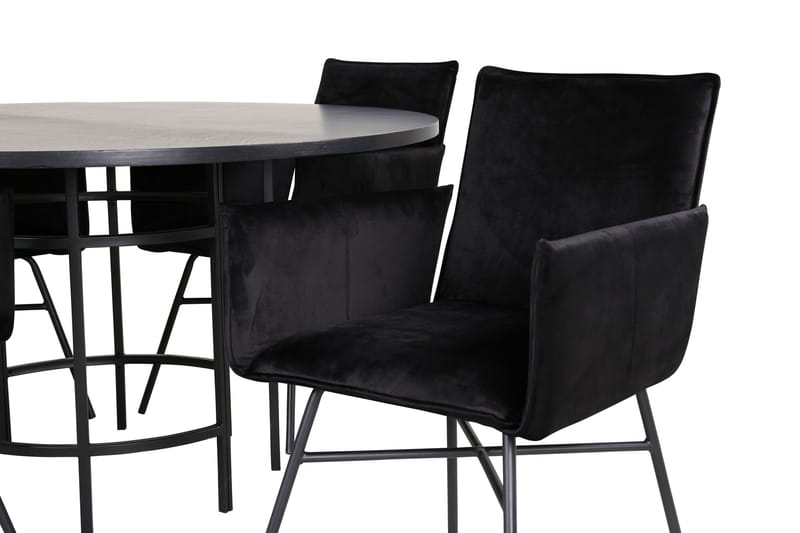 Copenhagen Matgrupp 140 cm Rund med 4 Petra stolar - Möbler - Bord & matgrupp - Matgrupp