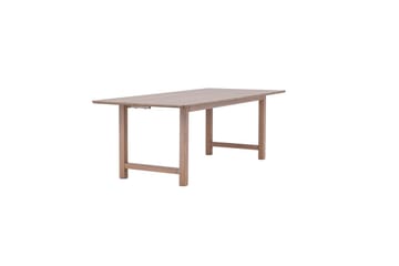 Count Stort Rektangulärt Matbord 220 cm med Trä- och Ekutseende - Brun - Möbler - Bord & matgrupp - Matbord & köksbord