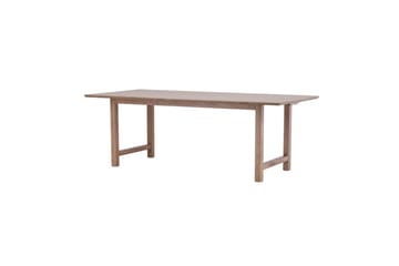 Count Stort Rektangulärt Matbord 220 cm med Trä- och Ekutseende - Brun - Möbler - Bord & matgrupp - Matbord & köksbord