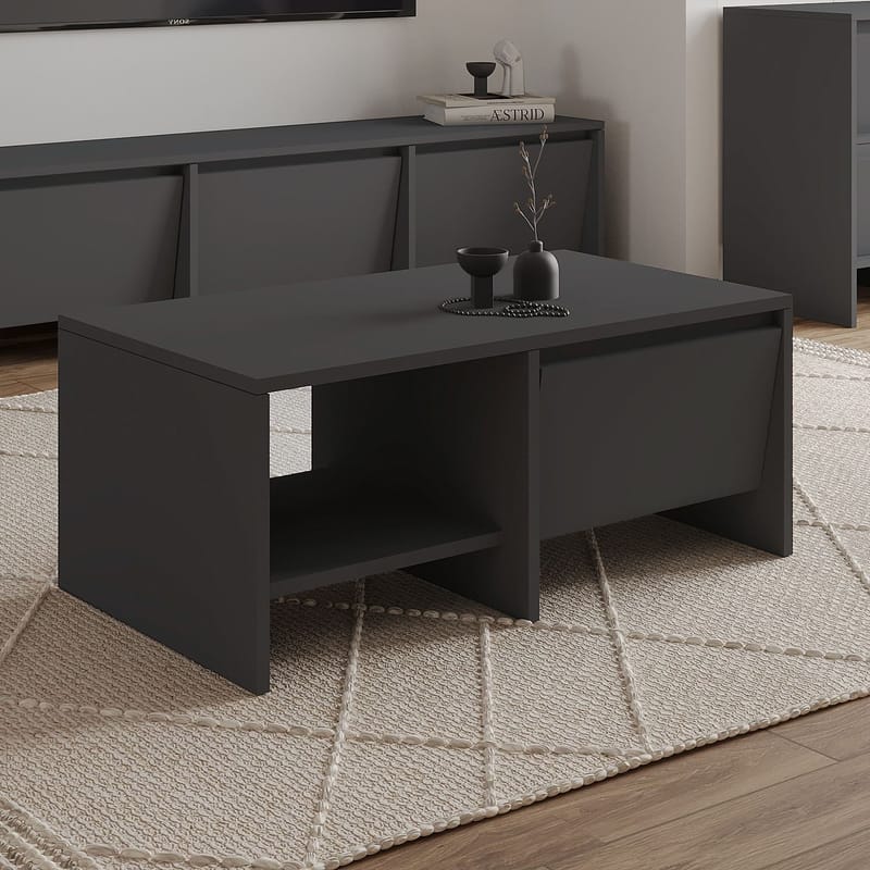 Crala Soffbord 90x35x45 cm - Antracit - Möbler - Bord & matgrupp - Soffbord