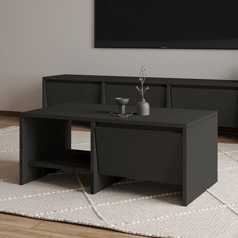 Crala Soffbord 90x35x45 cm - Antracit - Möbler - Bord & matgrupp - Soffbord