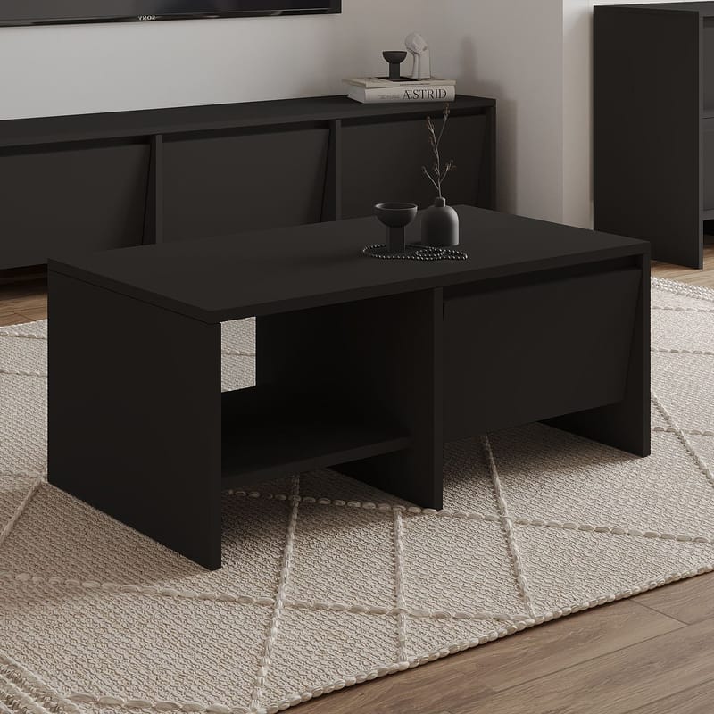 Crala Soffbord 90x35x45 cm - Svart - Möbler - Bord & matgrupp - Soffbord