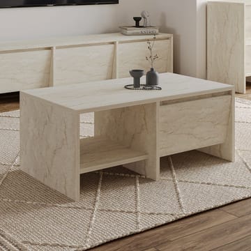 Crala Soffbord 90x35x45 cm - Travertin - Möbler - Bord & matgrupp - Soffbord