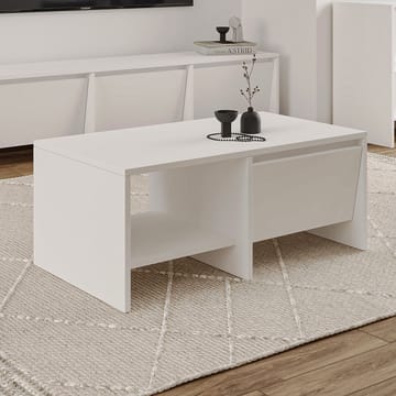 Crala Soffbord 90x35x45 cm - Vit - Möbler - Bord & matgrupp - Soffbord