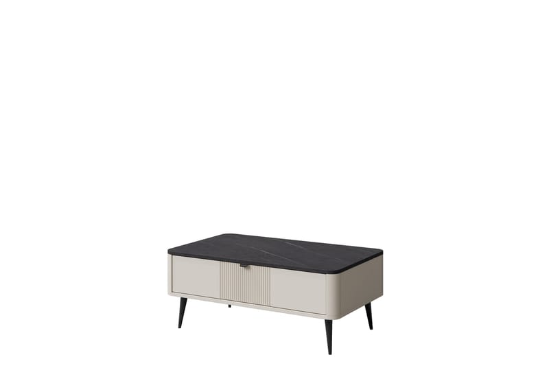 Cucina Soffbord 100 cm - Beige/Grå - Möbler - Bord & matgrupp - Soffbord