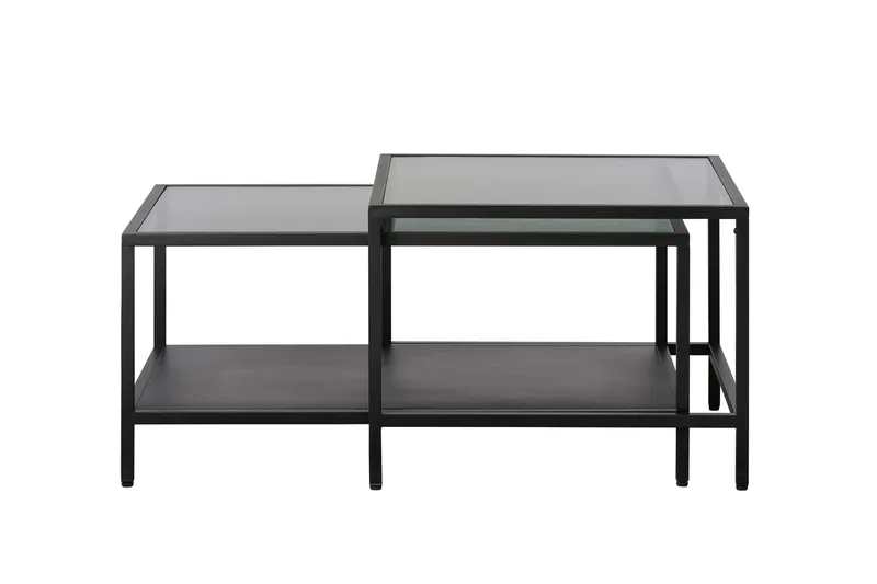 Cyan Soffbord 90 cm, Svart