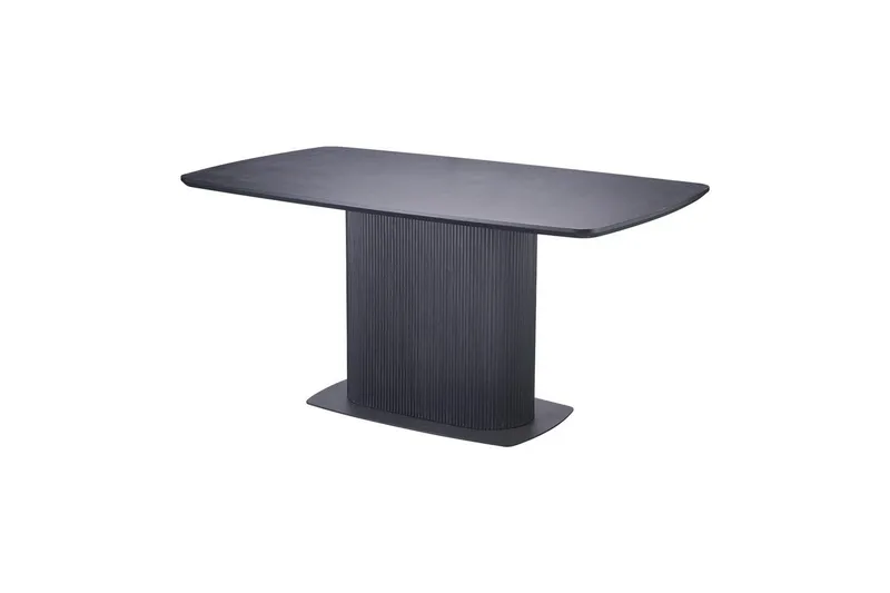 Daleton Matbord Rectangulär 160x90 cm, Svart