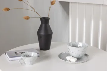 Danburi Matgrupp 60 cm Rund med 2 Zeno stolar - Svart - Möbler - Bord & matgrupp - Matgrupp