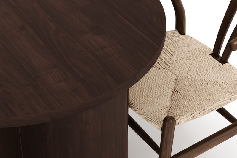 Dano Matbord 180 cm med 6 Dezuid Matstolar - Valnöt - Möbler - Bord & matgrupp - Matgrupp