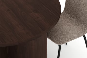 Dano Matbord 180 cm med 6 Katy Matstolar - Valnöt / Greige - Möbler - Bord & matgrupp - Matgrupp