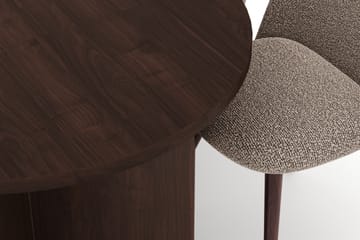 Dano Matbord 180 cm med 6 Naira Plus Matstolar - Valnöt / Greige - Möbler - Bord & matgrupp - Matgrupp