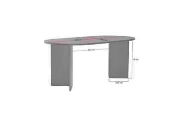 Dano Matbord 180 cm Oval - Natur - Möbler - Bord & matgrupp - Matbord & köksbord