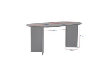 Dano Matbord 180 cm Oval - Natur - Möbler - Bord & matgrupp - Matbord & köksbord