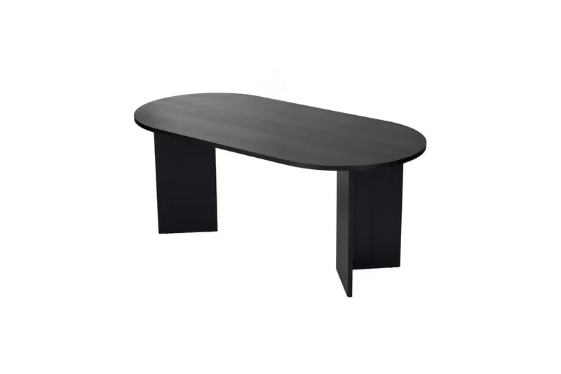 Dano Matbord 180 cm Oval - Natur/Svart - Möbler - Bord & matgrupp - Matbord & köksbord