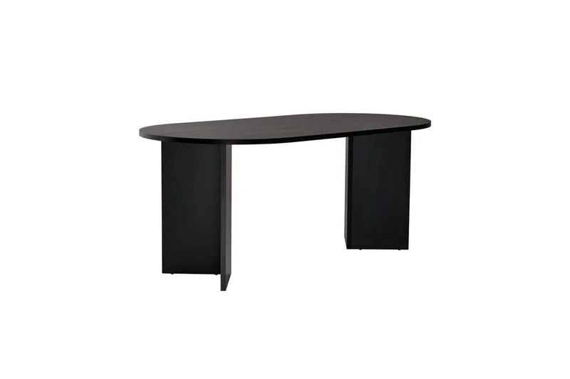 Dano Matbord 180 cm Oval - Natur/Svart - Möbler - Bord & matgrupp - Matbord & köksbord