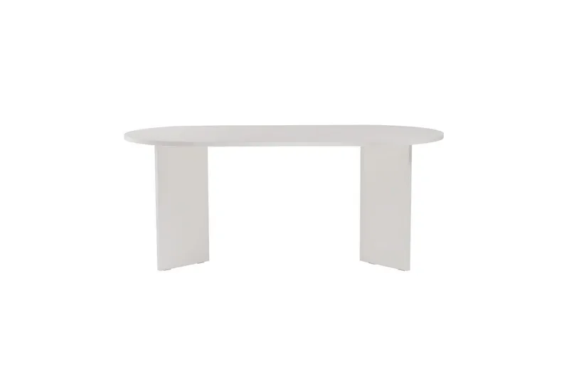 Dano Matbord 180 cm Oval, Natur/Vit